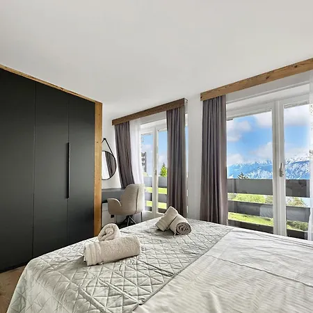 Apartmán Alpine Pearl - Panoramic Mountain Views - Aminona Crans-Montana